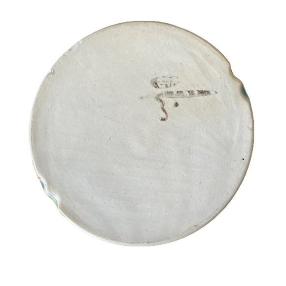 Glazed Ceramic Pot With Lid Green Handmade Punch Pot Spice Jewelry Candy Dish - Picture 6 of 6